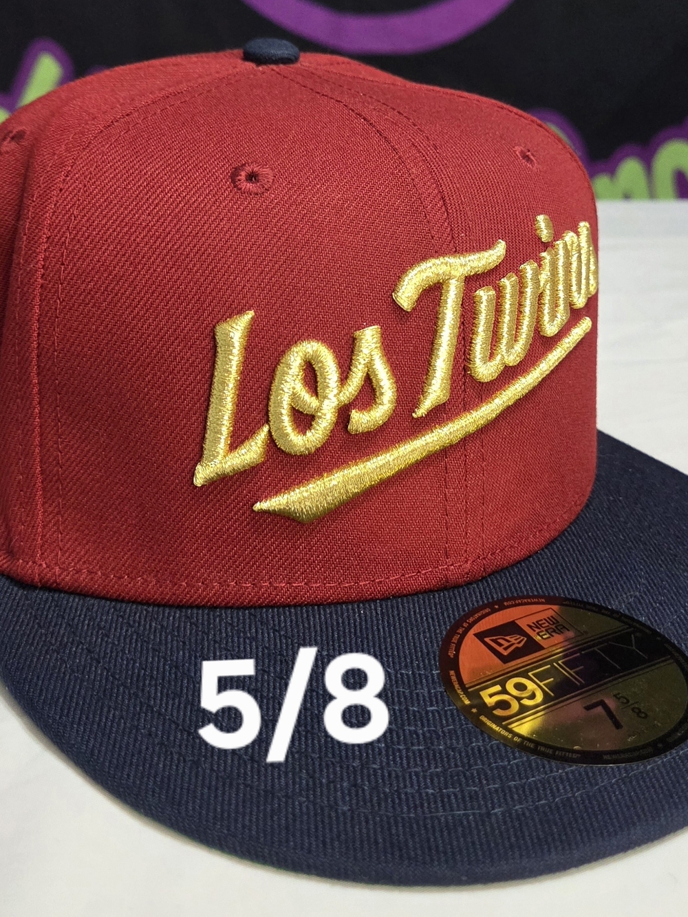 New Era 7 5/8 - Topperz Gold Bomba Squad Minnesota Twins